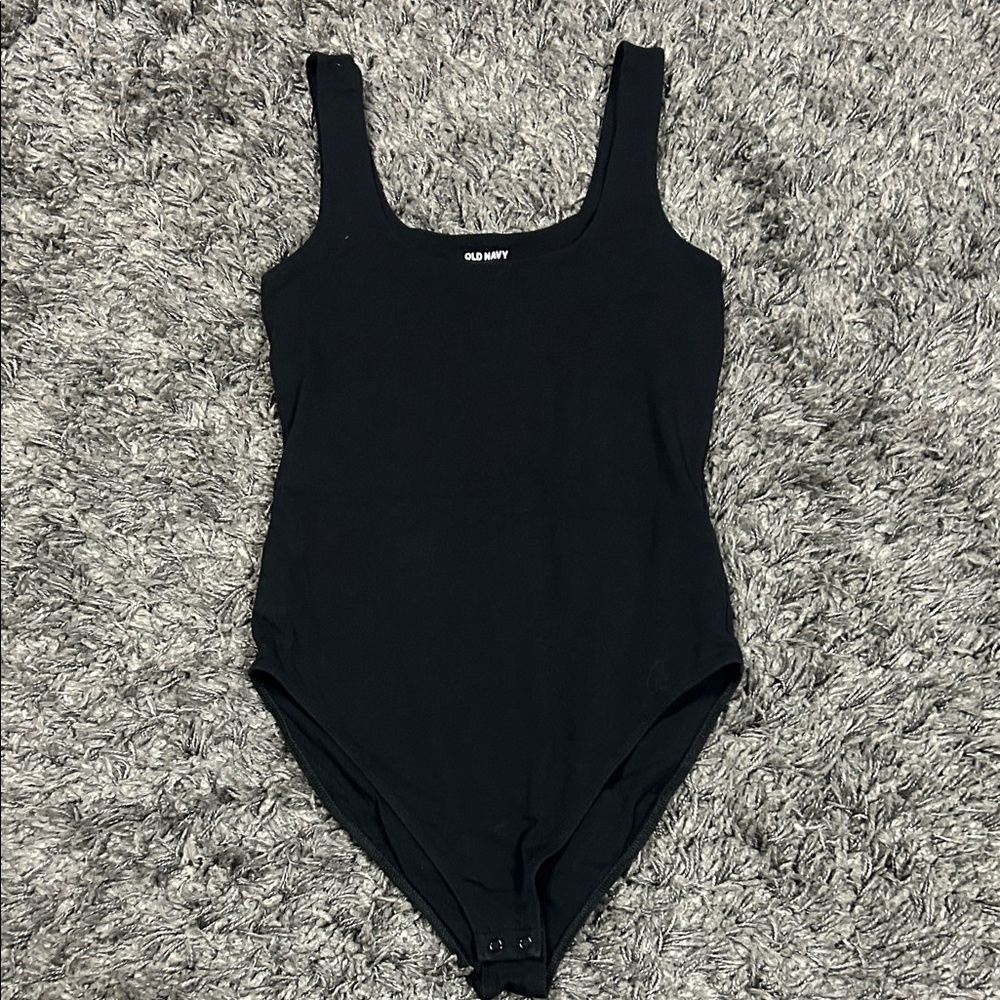 Old Navy Classic Black Bodysuit